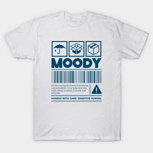 Moody Warning Label T-Shirt